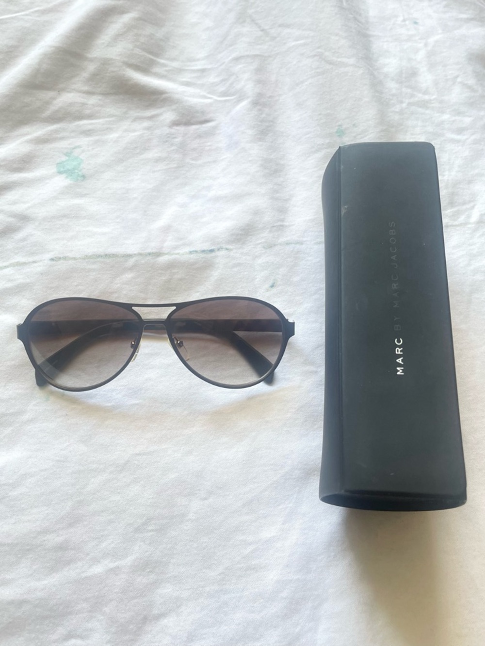 Marc by Marc Jacobs Tortoiseshell Aviator Sunglasses